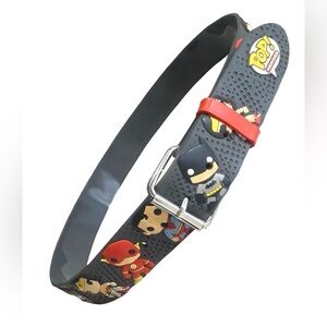 Bioworld DC Comics Action Hero Cartoon Character Synthetic Unisex Belt Sz 34